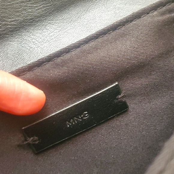 Mango Faux Leather Crossbody Shoulder Ladies Bag Pocketbook - Picture 6 of 10